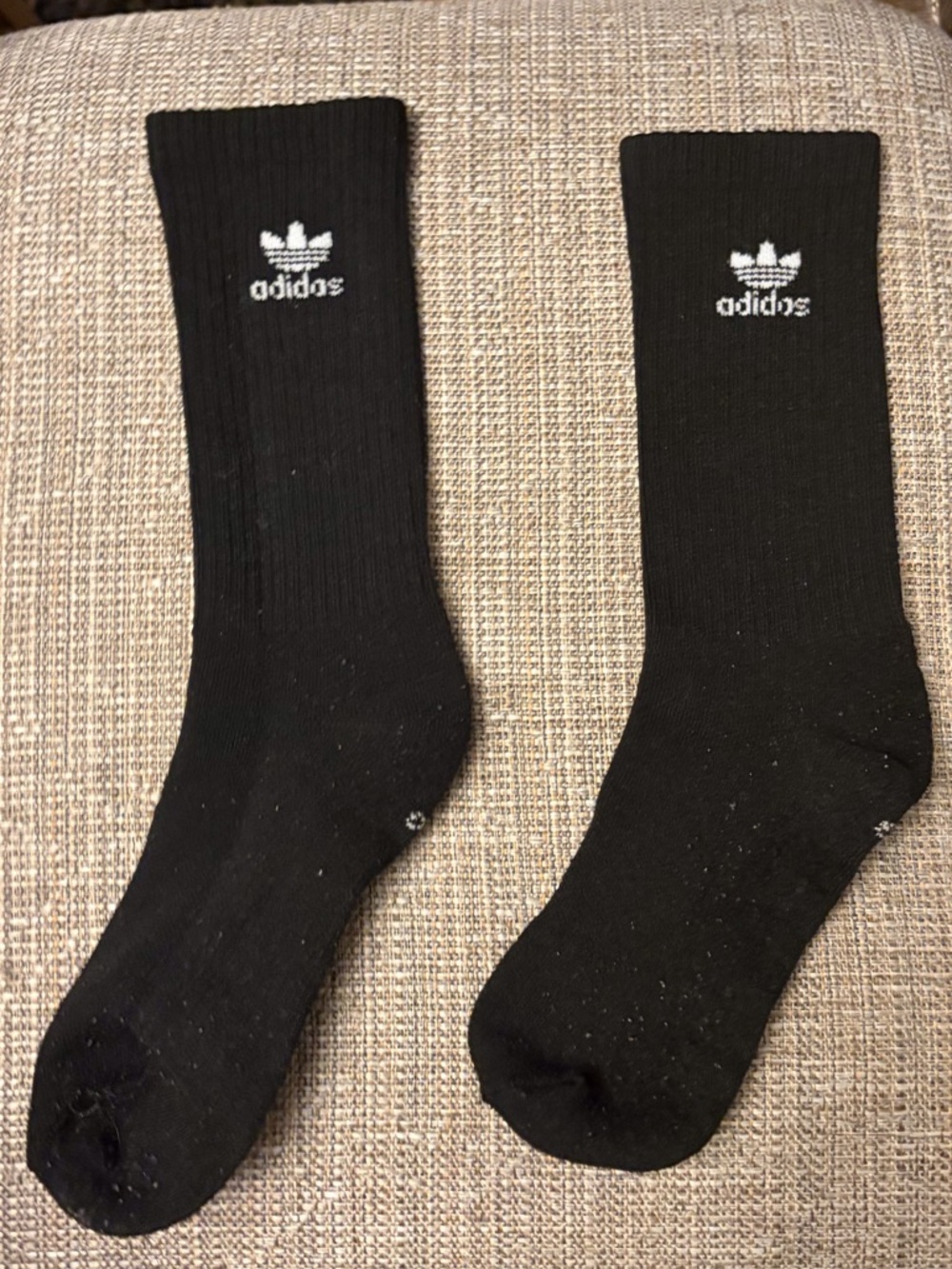 Mens adidas socks size L